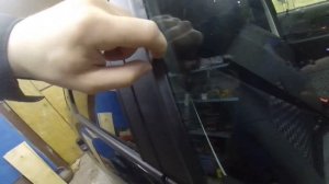 Новая гранта, доработка уплотнителей стекол гранта