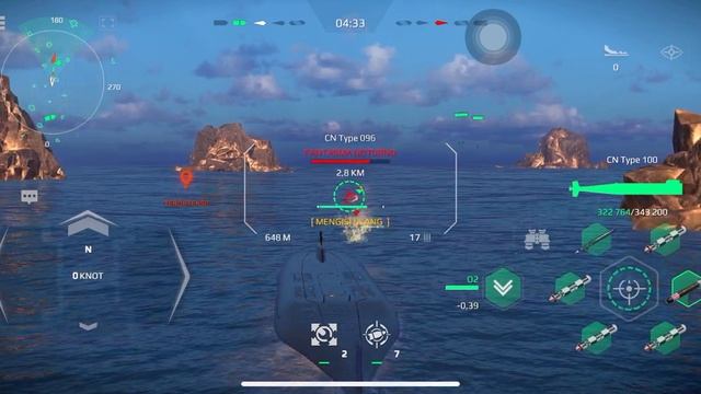 CN TYPE 100 VS CN TYPE 096 | MODERN WARSHIPS смотреть онлайн
