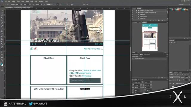Speedart: Obey iOS App Design смотреть онлайн