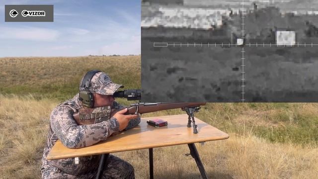 SCT 35 V2. Стрельба по гонгам с тепловизора на средне-дальнюю дистанцию. 308win. смотреть онлайн