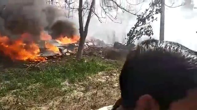 IAF's Jaguar Fighter Plane Crashes In Kushinagar"Hetimpur" смотреть онлайн