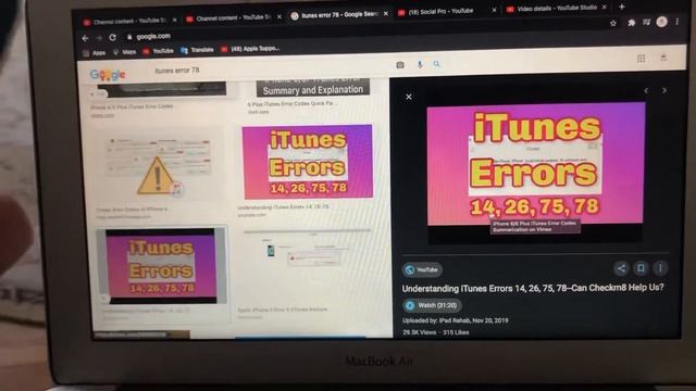 iTunes Error 78 Fix смотреть онлайн