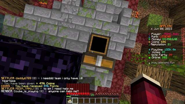 i open /kit coins in applemc | #applemc | @Spooky_104 | Farrukh104 | @MobileTech23 смотреть онлайн