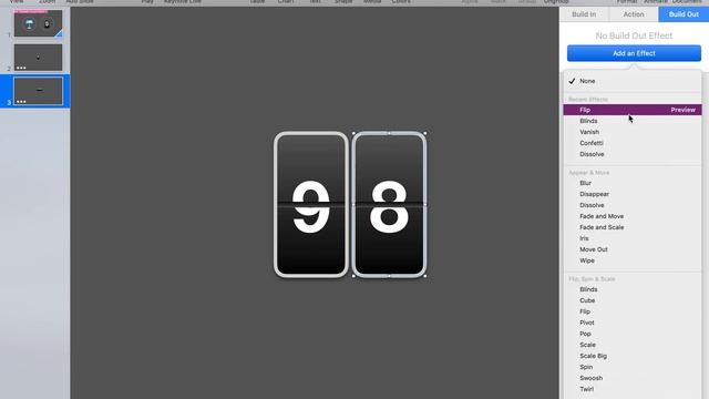 #001 Keynote Count down 1 2019 Tutorial Animation Principle Same as PowerPoint смотреть онлайн