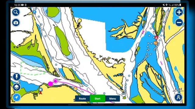 Boating Navionics no tablet. смотреть онлайн