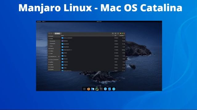 Linux Distros With Mac OS Themes смотреть онлайн