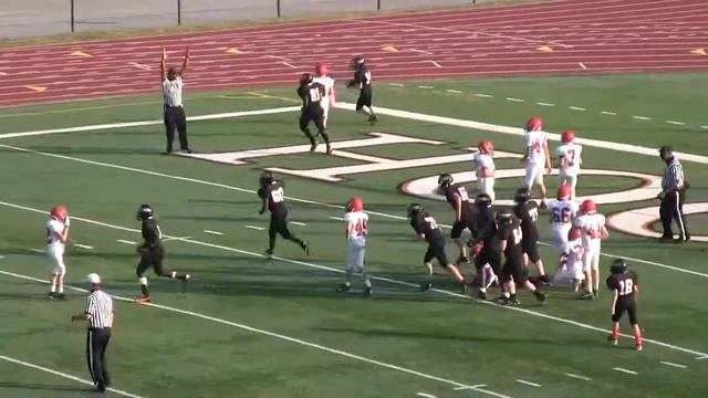 Spencer Barrett #34 Wide Receiver Bumpus Bucs 2 point conversion following TD(Hoover) смотреть онлайн