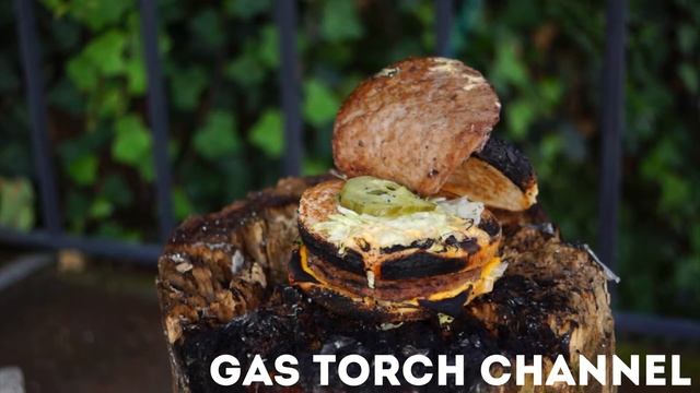 Burning BIG MAC with GAS TORCH смотреть онлайн