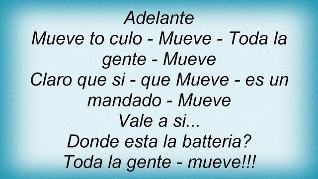 666 - Mueve (Go) Lyrics смотреть онлайн