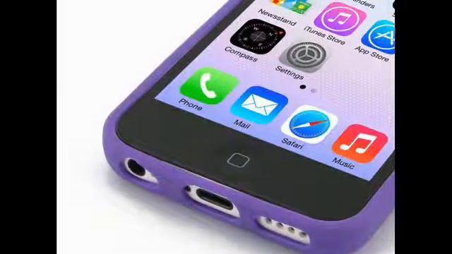 PDair Soft Plastic Case for Apple iPhone 5c (Purple/Perforated Pattern) смотреть онлайн