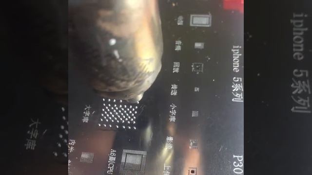 Реболлинг iPhone nand  накатка флеш памяти