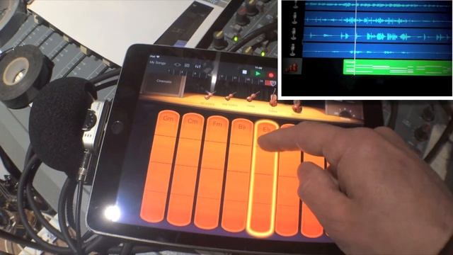 GarageBand for iOS_ I'd Rather Go Blind - recorded using Zoom iQ6 stereo mic смотреть онлайн