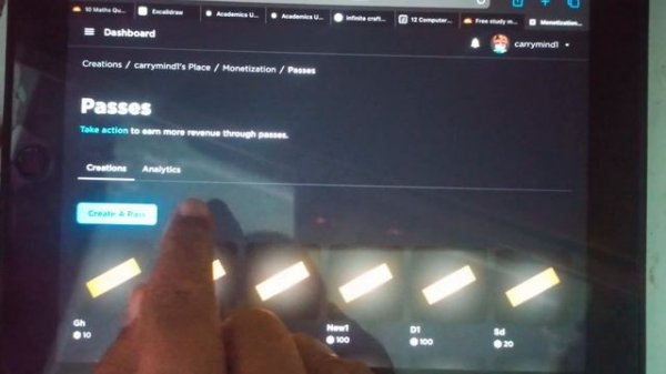 How to make quick gamepass in pls donate ipad ! Make roblox ipad gamepass ! Create roblox pass ipad
