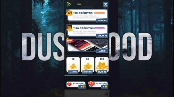 Duskwood mod apk | Tudo Liberado | Skip Mini games
