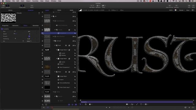 Apple Motion: Gothic Decay Tutorial смотреть онлайн