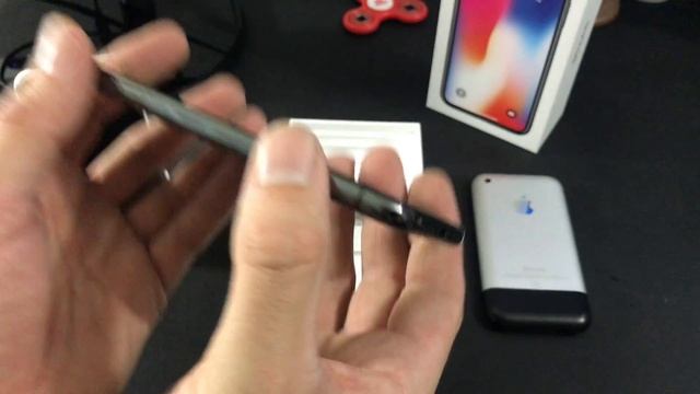 iPhone X Space Grey Unboxing смотреть онлайн