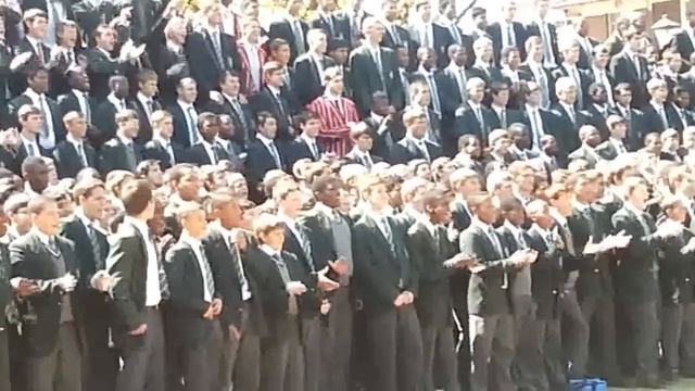 Bryan Habana joins King Edward VII School in School war-cry 31 August 2012 смотреть онлайн