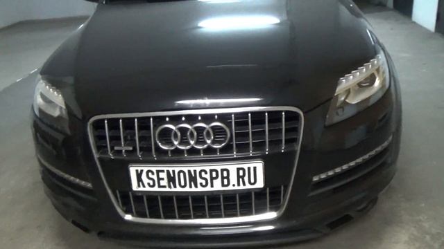 AUDI Q7 BI-LED KOITO вместо штатного ксенона смотреть онлайн