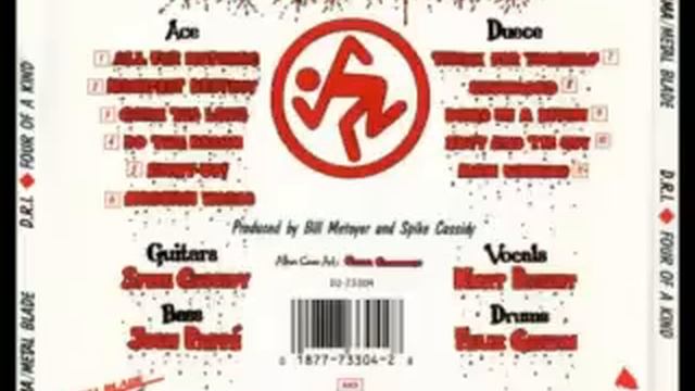 D.R.I. - 4 Of A Kind (1988) full album смотреть онлайн