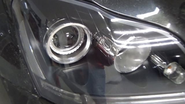 Mercedes-Benz GL-klasse I (X164) -BI LED вместо адаптивного ксенона смотреть онлайн