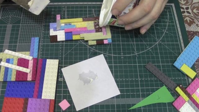 Играем в LEGO. Подпорная стена для макета (DIY) смотреть онлайн