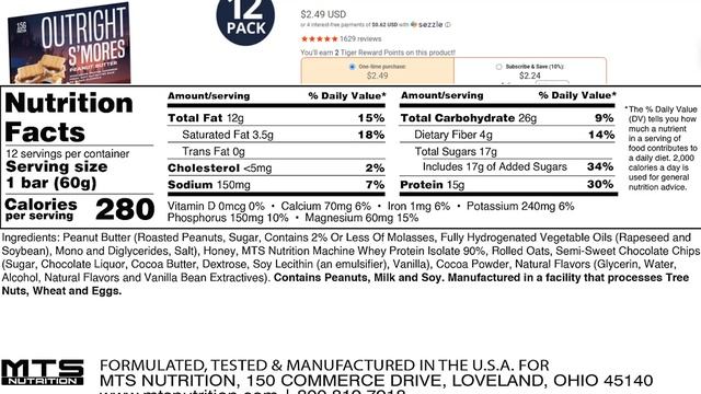 Best Protein Bars | Outright Bar Review (Multiple Flavors) 2021 смотреть онлайн