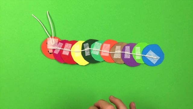 How to make a paper Caterpillar | fun and easy paper craft for kids смотреть онлайн