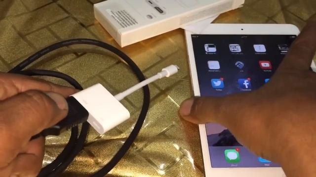 كيبل توصيل الايفون والايباد ب التلفزيون Apple Digital AV Lightning смотреть онлайн