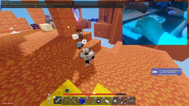 Roblox Bedwars HandCam ASMR TryHard! ⭐