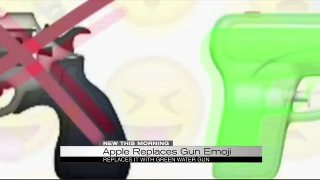 Apple replaces gun emoji смотреть онлайн