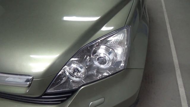 Улучшаем свет на Honda CR-V III. BI LED AOZOOM A4 +новые стекла фар смотреть онлайн