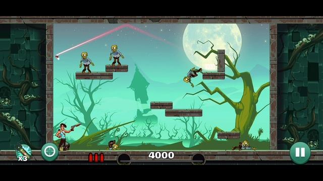Stupid Zombies - Gameplay Walkthrough Part 3 - Chapter 1 Stage 1 Completed (iOS, Android) смотреть онлайн