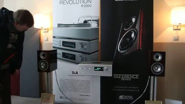 Acoustic Energy AE Reference 1 @ T+A @ Hi-Fi &High End SHOW 2016 April Moskow смотреть онлайн