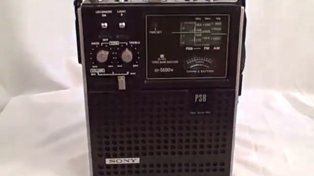 SONY ICF-5500W