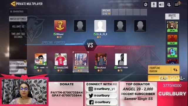 🔴 CURLBURY IS LIVE | COD MOBILE LIVE : WITH FACECAM смотреть онлайн