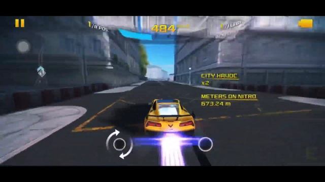 Asphalt 8, Showdown Cup London, Chevrolet Corvette ZR1 Top - 1% смотреть онлайн