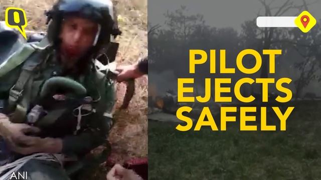 IAF Jaguar Fighter Crashes in UP’s Kushinagar; Pilot Ejects Safely | The Quint смотреть онлайн