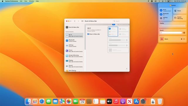 How to Adjust the Dock & Menu Bar Settings on macOS смотреть онлайн