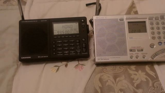 Grundig G3 vs Sony ICF-SW7600GR on FM Test #2 смотреть онлайн