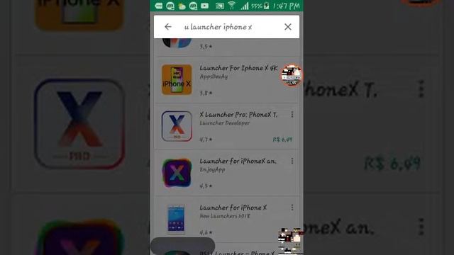 Como baixar apps do vídeo anterior (u launcher) (e) (ilauncher iphone) смотреть онлайн
