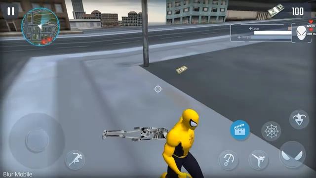 Spider Rope Hero - Gangster New York City - Gameplay Walkthrough Part 1 (iOS,Android) смотреть онлайн
