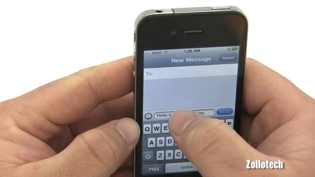 iPhone 4 Texting Overview смотреть онлайн