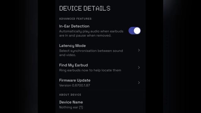 Nothing ear (1) aplicación para Android y para iOS, Ear (1) App explicada al detalle смотреть онлайн