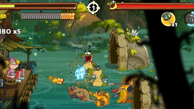 Swamp Attack 2 Part 6 Android/ios Gameplay смотреть онлайн