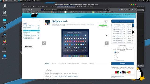Make XFCE look beautiful (MacOS theme) смотреть онлайн