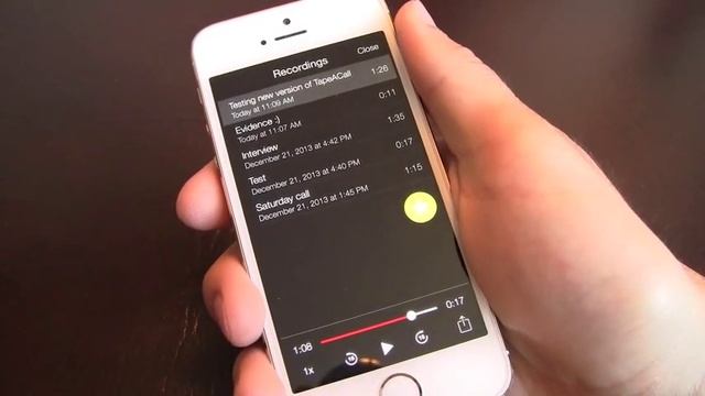 TapeACall iPhone App Review смотреть онлайн