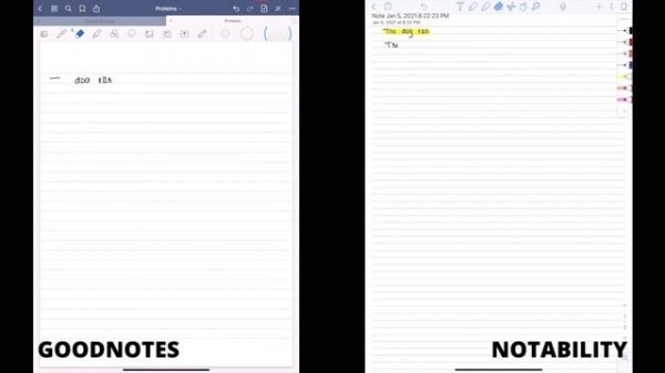GOODNOTES 5 vs. NOTABILITY 2022 || THE BEST NOTE TAKING APP ON iPAD PRO?