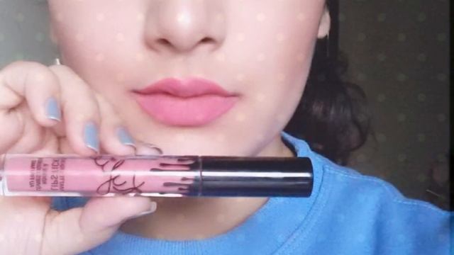 Kylie Lip Kit Swatches смотреть онлайн