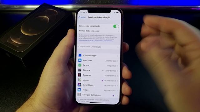 Como Ativar/Desativar a LOCALIZAÇÃO (GPS) no iPhone смотреть онлайн