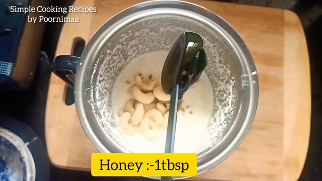 Apple Milkshake Recipe | Apple Milkshake | Healthy Drink | Simple Cooking Recipes by Poornimaa смотреть онлайн